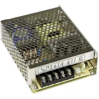 MEAN WELL RS-75-15, 75 W, 88 - 264 V, 47 - 63 Hz, Aktiv, 16 ms, 86%