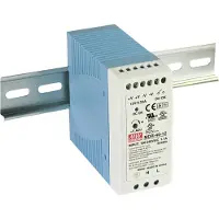 MEAN WELL Bloc d'alimentation pour rail DIN 40W 24V 1,7A