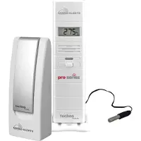 Techno Line Thermomètre Mobile Alerts MA 1, Station météo, Blanc