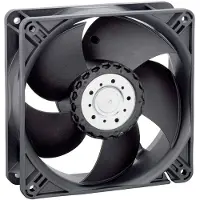 EBM PAPST EBM 4412 H Ventilateur axial 12 V/DC 240 m³/h (L x l x H) 119 x 119 x 38 mm (119 mm, 1x), Ventilateur PC, Noir