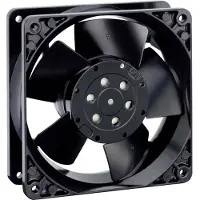 EBM PAPST EBM 4850 N Ventilateur axial 230 V/AC 102 m³/h (L x l x h) 119 x 119 x 38 mm (120 mm, 1x), Ventilateur PC, Noir