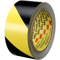 3M 5702101 Ruban adhésif de signalisation de danger Noir, jaune (L x l) 33 m x 100 mm 1 rouleau(x) (5702101)