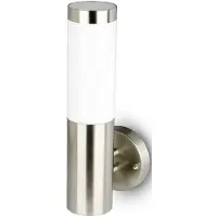 V-TAC Applique murale, acier inoxydable, H 33,5 cm V-833
