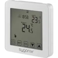 Sygonix Thermostat d'ambiance Touch 2, Thermostat, Blanc