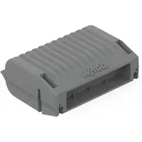 Wago Boîtier Gelbox ; dérivation ; pour câbles à conducteurs ; gris 207-1432