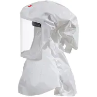 3M S-433L Cagoule légère jetable Blanc EN 12941, EN 166 (S-433L)