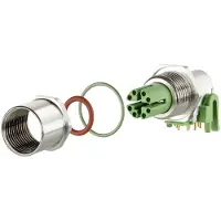 METZ CONNECT MMT471A315-0003 Connecteur femelle pour circuit imprimé Nombre de pôles/broches : 8 1pc., Câble + prise électronique, Argent