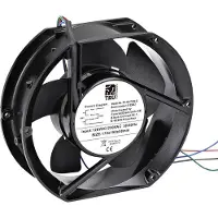 TRU COMPONENTS TC-NA17050-D Axiallüfter 230 V/AC, 120 V/AC 310 m³/h (L x B x H) (172 mm, 1x), Ventilateur PC, Noir