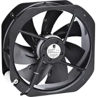TRU COMPONENTS TC-NA28080-230B1 Axiallüfter 230 V/AC 2570 m³/h (L x B x H) 280 x (1x), Ventilateur PC, Noir