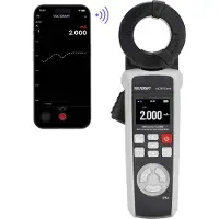 Voltcraft VC781 Pince de mesure de terre pour les boucles de terre et les mesures de courant de fuite à la (CAT III 1000V, CAT IV 600V, Ampèremètre à pince)