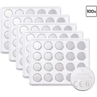 Voltcraft Knopfzelle CR 2032 3 V 100 St. 220 mAh Lithium CR2032 (100 pcs, CR2032, 220 mAh)