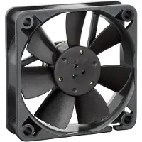 EBM PAPST Ventilateur axial 5 V/DC (60 mm, 1x), Ventilateur PC, Noir