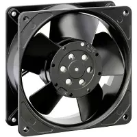 EBM PAPST Ventilateur axial 230 V/AC (119 mm, 1x), Ventilateur PC, Noir