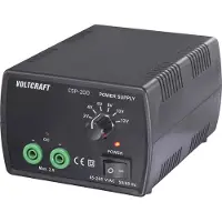 Voltcraft CSP-200 Labornetzgerät, einstellbar 2 V, 4 V, 6 V, 8 V, 10 V, 12 V 2, Alimentation de laboratoire, Noir