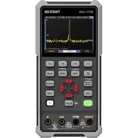 Voltcraft DSA-3100 Hand-Oszilloskop 100 MHz 2-Kanal 500 MSa/s 8 kpts 8 Bit Hand (CAT II, Multimètre portable)
