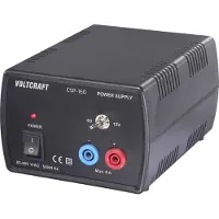 Voltcraft CSP-160 Labornetzgerät, einstellbar 6 V, 12 V 6 A (max.) 72 W Anzah