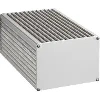 PROMA EuroProfil d'ailettes de refroidissementBoîtier (Boîtier), Accessoires électroniques + boîtier, Gris