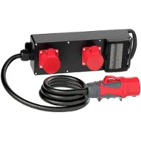 Pce CEE Distributeur de courant Delta Steyregg 9441201 400 V 32 A (2x, CEE 16/5)