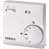 Eberle 111110451100 / RTR E 6202 Thermostat Avec interrupteur on/off et témoin LED Import Allemagne