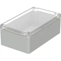 Bopla Boîtier Polycarbonate G IP65 200x120x75 (Boîtier), Accessoires électroniques + boîtier, Gris