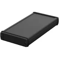 Bopla Profil Boîtier Alubos (Boîtier), Accessoires électroniques + boîtier, Noir