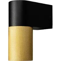 Konstsmide Joli spot mural Temi noir avec de l'or
