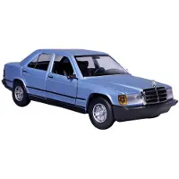 Bburago Mercedes Benz 190E 1987 1/24 bleu