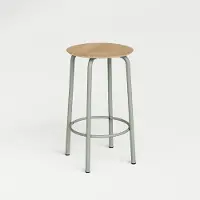 TIPTOE SSD Tabouret de Bar Eucalyptus Grey | 65 cm