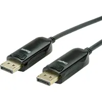 Roline - Câble DisplayPort - DisplayPort (M) pour DisplayPort (M) - 30 m - support 4K, actif - noir