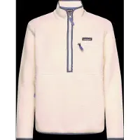 Patagonia - Polaire demi-zippée en Polartec&reg; - W's Retro Pile Marsupial Natural pour Femme - Taille XS - Beige
