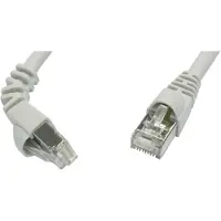 Telegärtner Câble patch Cat.6A (profond) S/FTP 5,0 m gris