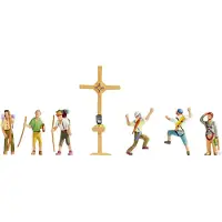 Noch 45874 TT Figurines Randonneurs de montagne