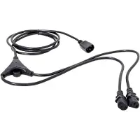 Hawa Câble Y pour appareils IEC 1008272 noir 2.35 m