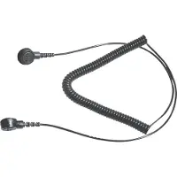 Bernstein Câble de mise à la terre antistatique (ESD) 9-342-2 2.4 m Bouton-pression 3 mm, Bouton-pression 10 mm 1 pc(s