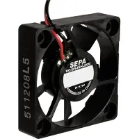 SEPA Ventilateur haute performance (40 mm, 1x), Ventilateur PC, Noir