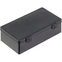 Alutec Bac à Charnière Esd 2212.060 (l X H X P) 225 X 60 X 125 Mm Noir 1 Pc(s)