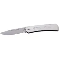 Bahco Stainless Steel Arc Shaped Folding Knife With Handle 175 Mm Argenté