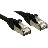 Lindy 45603 S/FTP Cat6 Kabel,schwarz 2.00m LSOH, inkl. Testprotokoll