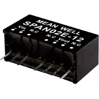 MEAN WELL Modules de conversion DC/DC série SPAN02 SIP/SIL8 Case Single Output 1 régulé