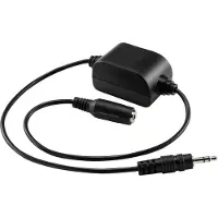 Speaka Isolateur de boucle de terre Audio, 2.0 (jack 3,5 mm) Extender (extension) via 2 fils