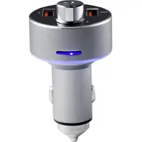 Renkforce RF-CAR-100 FM-Transmitter Zigarettenanzünder Grau (RF-CAR-100)
