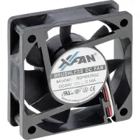 X-FAN Ventilateur axial RDH6025S2 24V 24 V/DC 25.8 m³/h (L x l x h) 60 x 60 x 25 mm 1 pc(s)