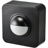 Sygonix SY-5046552 Détecteur de mouvement PIR 120° en saillie Noir IP65 (SY-5046552)