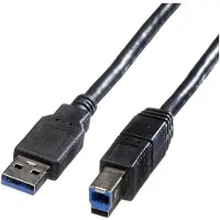 Roline Câble USB - USB Type A (mâle) vers USB Type B (mâle)