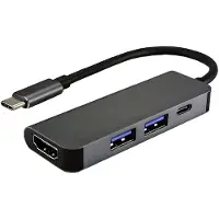 Value 12.99.1042 Concentrateur d'interface USB 3.2 Gen 1 (3.1 Gen 1) Type-C Noir (12.99.1042)