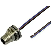 Bkl Electronic 2703004 Capteur/actionneur connecteur intégré M12 5 m Nombre de pôles : 4 1 pc.