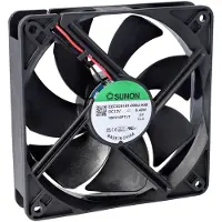 SUNON MEC0252V2-000U-A99 Ventilateur axial 24 V/DC 157.97 m³/h (L x l x H) 25 x 120 x (120 mm, 1x), Ventilateur PC, Noir