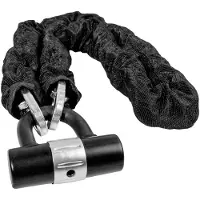 BRÜDER MANNESMANN M41158 Antivol à chaîne pour vélo, longueur : 1,2 m