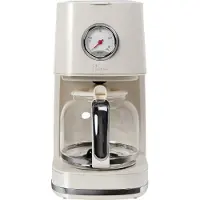 BIKITCHEN Kaffeeautomat, Cafetières à filtre, Blanc