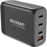 Voltcraft UC-3C1A100W02 USB-Ladegerät 100 W Steckdose Innenbereich USB-C Buchse USB-A (VC-16619005)